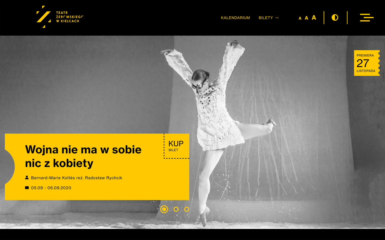 What do you need to be conscious of when building a website for a festival or fair?