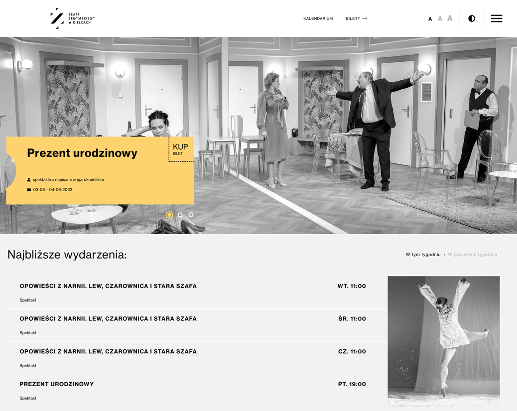 What do you need to be conscious of when building a website for a festival or fair?
