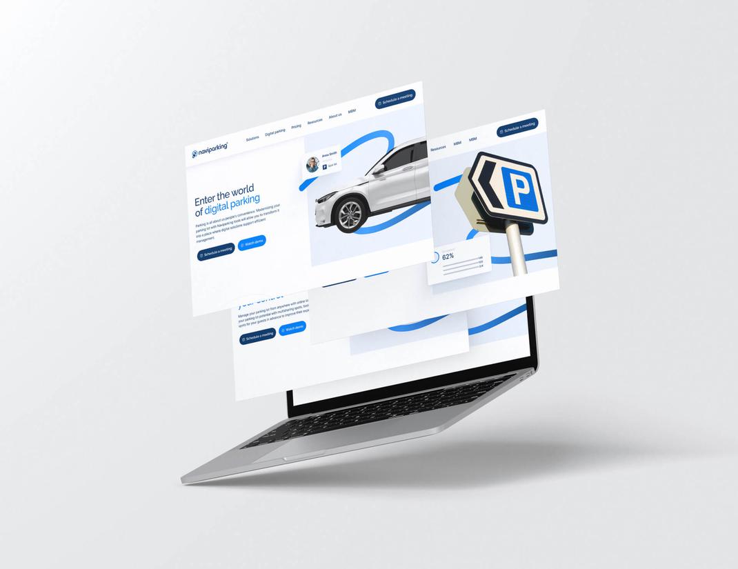 NAVIPARKING: B2B sales support service