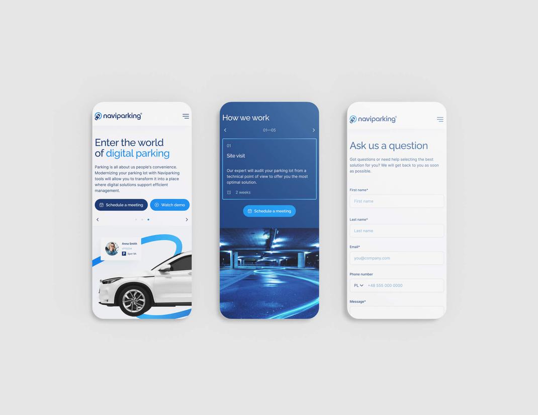 NAVIPARKING: B2B sales support service